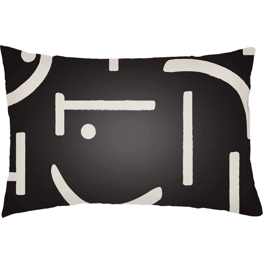 Bambara Pillow - 13021 by Livabliss. Made from front: 100% polyester, back: 100% polyester, fill: polyester, polyfill in a modern style.