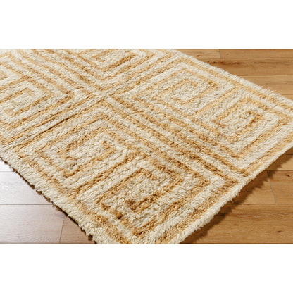 Beni Moroccan Rug - 538949 by Livabliss in natural, light wood, desert tan, pearl, camel, sand, khaki. Made from wool in a unique style.