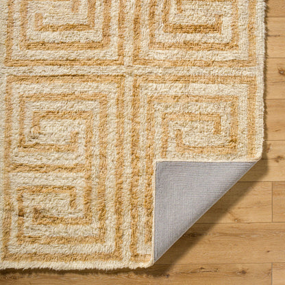 Beni Moroccan Rug - 538949 by Livabliss in natural, light wood, desert tan, pearl, camel, sand, khaki. Made from wool in a unique style.