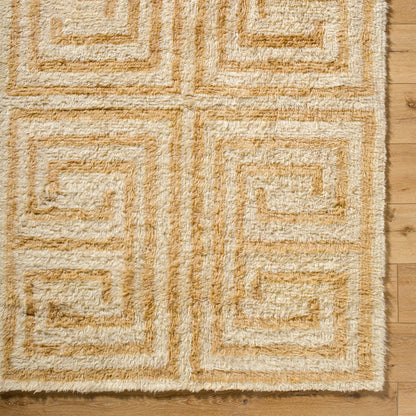 Beni Moroccan Rug - 538949 by Livabliss in natural, light wood, desert tan, pearl, camel, sand, khaki. Made from wool in a unique style.