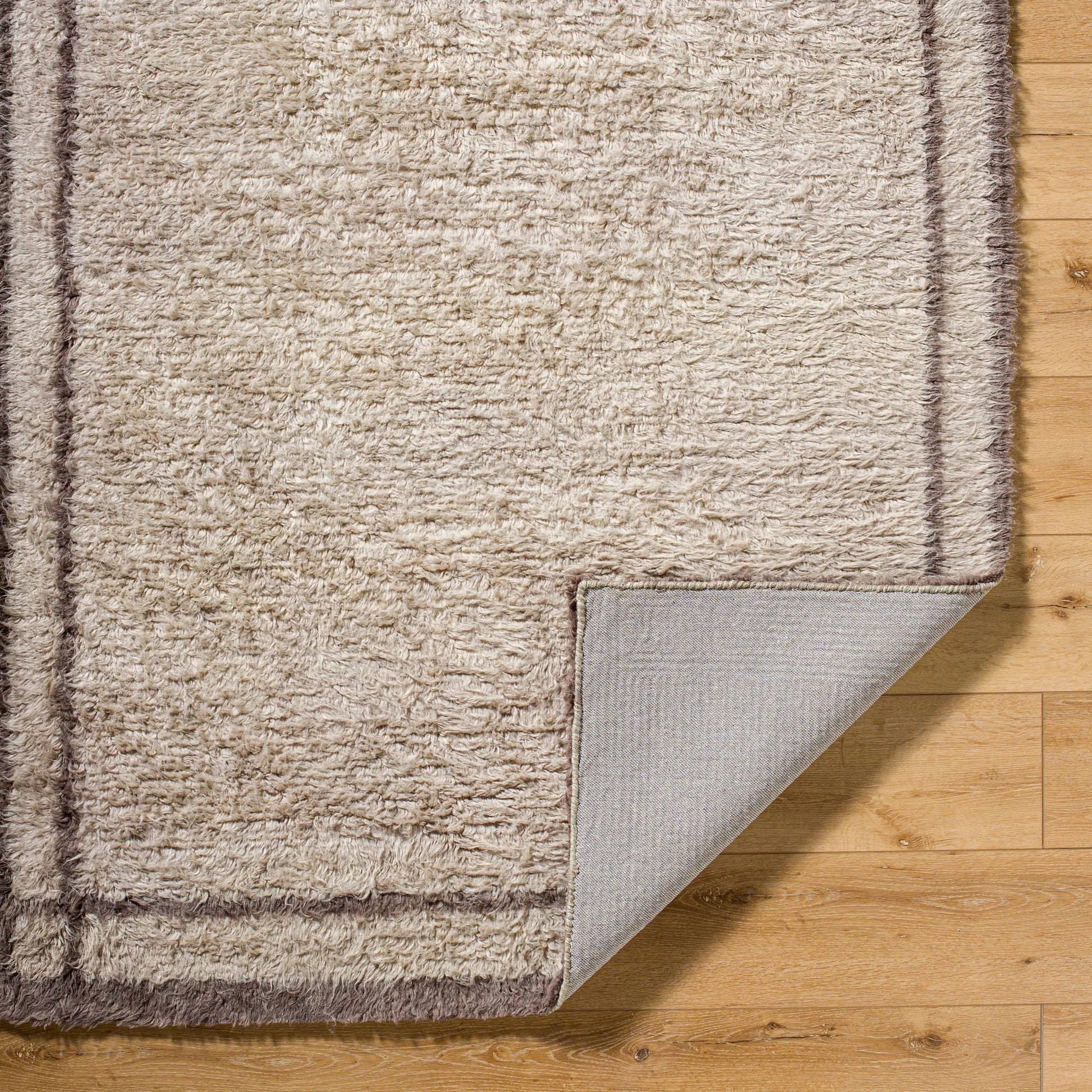 Beni Moroccan Rug- 538969 by Livabliss in warm grey, ash, prairie dust, metallic - silver, pearl, walnut, nickel. Made from wool in a unique style.
