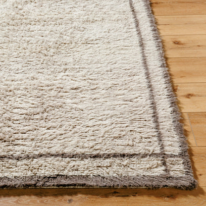 Beni Moroccan Rug- 538969 by Livabliss in warm grey, ash, prairie dust, metallic - silver, pearl, walnut, nickel. Made from wool in a unique style.