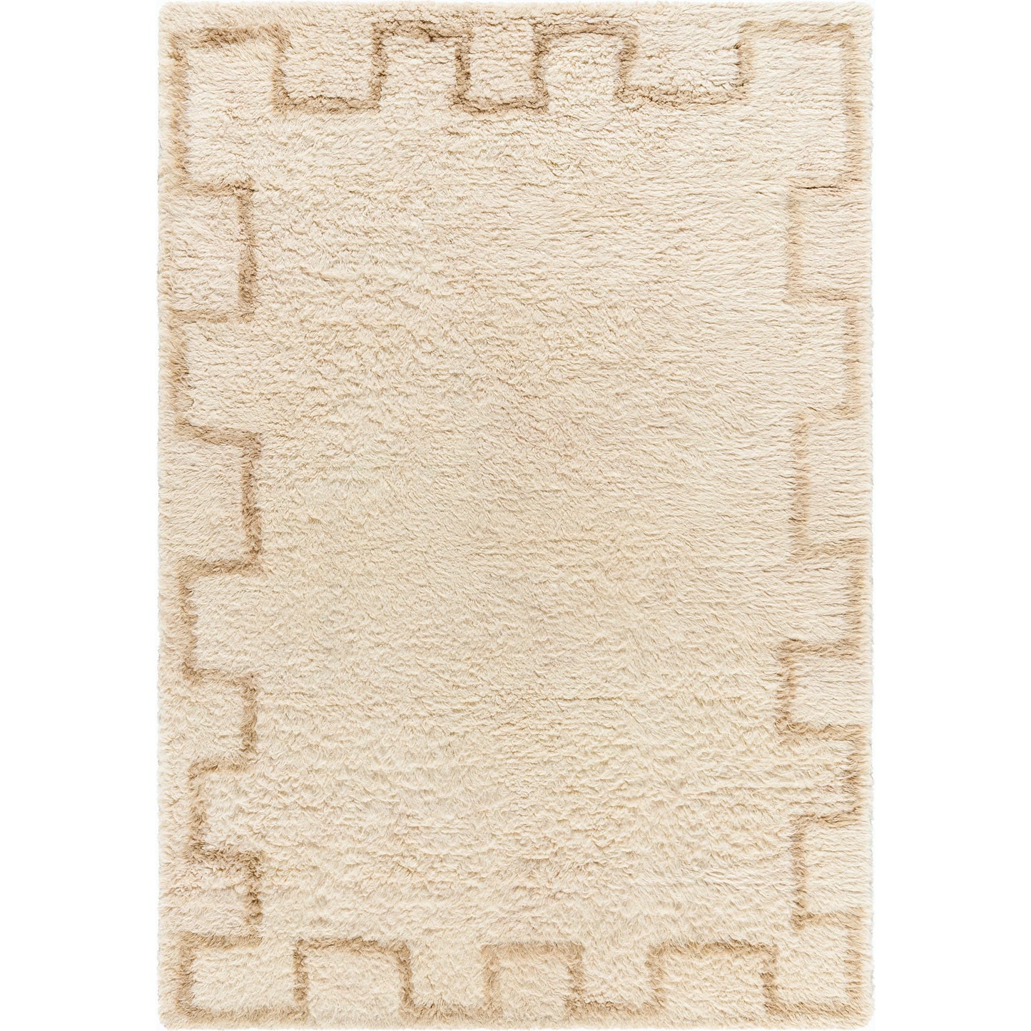001 SI-2169182,SI-2169183,SI-2169184,SI-2169185,SI-2169186 | Primary Silo | Beni Moroccan Rug- 538979 by Livabliss in pearl, natural, khaki. Made from wool in a unique style.