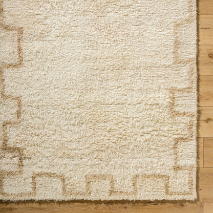 Beni Moroccan Rug- 538979 by Livabliss in pearl, natural, khaki. Made from wool in a unique style.