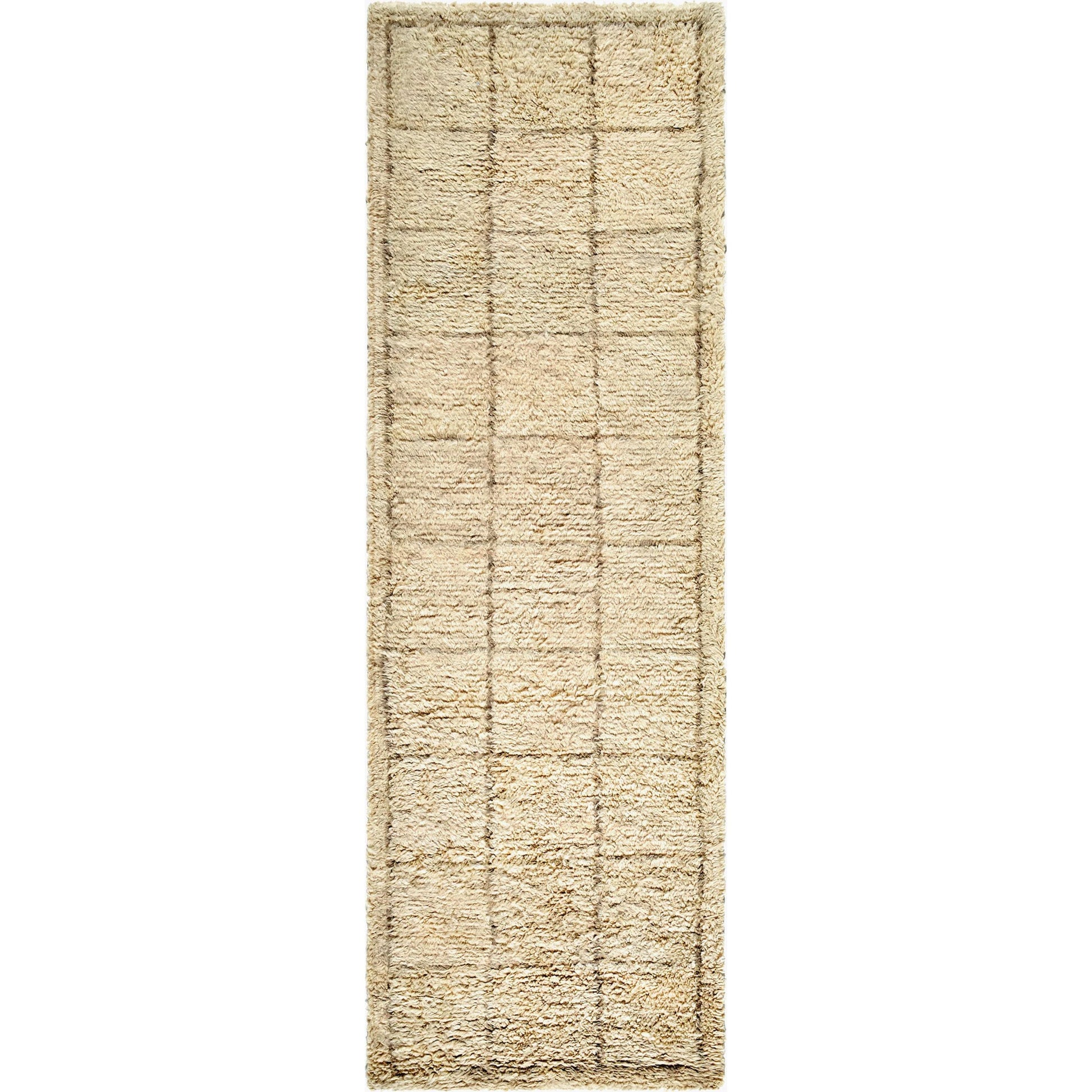Beni Moroccan BMC-2305 Rug by Livabliss in beige, sand, cream. Made from wool in a unique style.