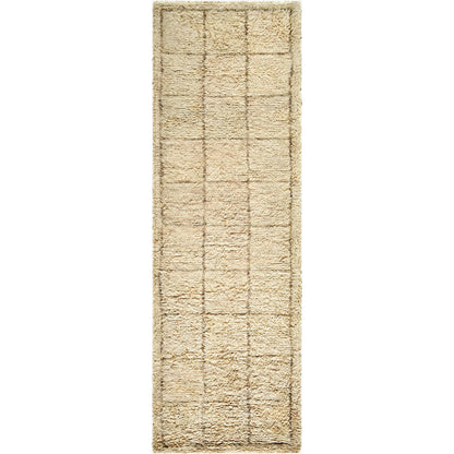 Beni Moroccan BMC-2305 Rug by Livabliss in beige, sand, cream. Made from wool in a unique style.