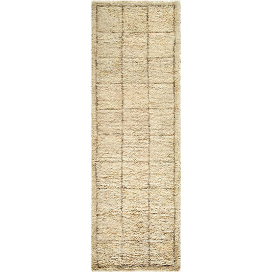 Beni Moroccan BMC-2305 Rug by Livabliss in beige, sand, cream. Made from wool in a unique style.