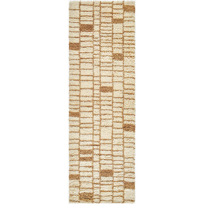Beni Moroccan BMC-2306 Rug by Livabliss in beige, sandstone, taupe. Made from wool in a unique style.