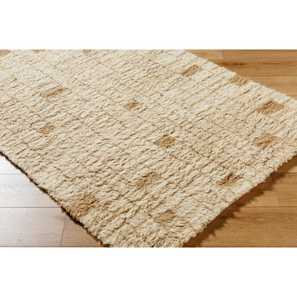 Beni Moroccan Rug - 539009 by Livabliss in natural, wheat, khaki, light wood, camel, champagne, sand. Made from wool in a unique style.