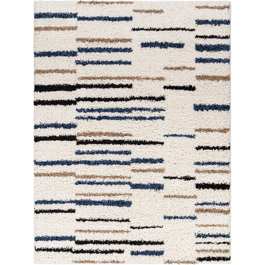 Birmingham Rug - 32929 by Livabliss in ivory, blue, gray, tan. Made from main: 100% polyester in a unique style.