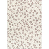 Ivory, Dusty Coral, Pale Blue / 5'3" x 7'