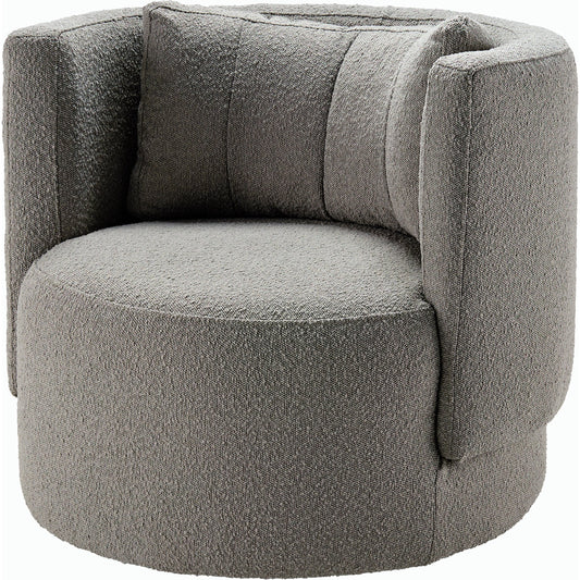 Bingham Accent Chair - 497481 by Surya in base: black and painted. Made from polyester upholstery: polyester, metal, polyurethane foam, dacron in a modern style.