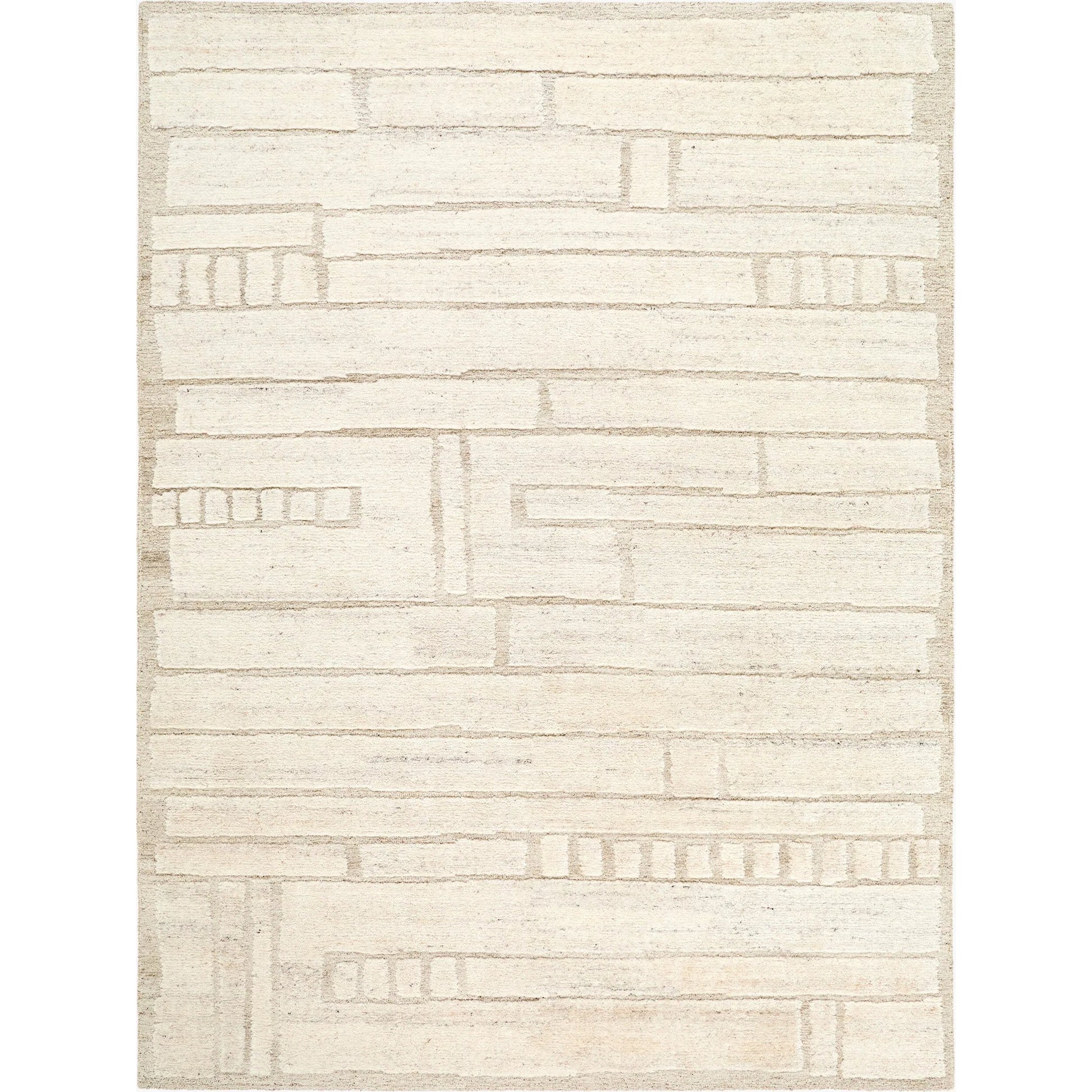 Bergamo BMO-2306 Rug by Surya in ivory, sandstone, beige. Made from wool in a unique style.