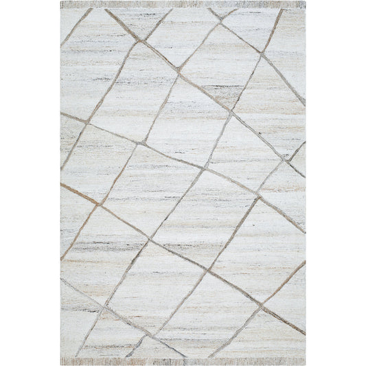 Berna Rug - 485764 by Surya in off-white, light beige. Made from recycled pet yarn in a unique style.