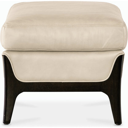 Sophia Ottoman by Hooker Furniture in rich cathedral cherry. Made from unique in a modern style.