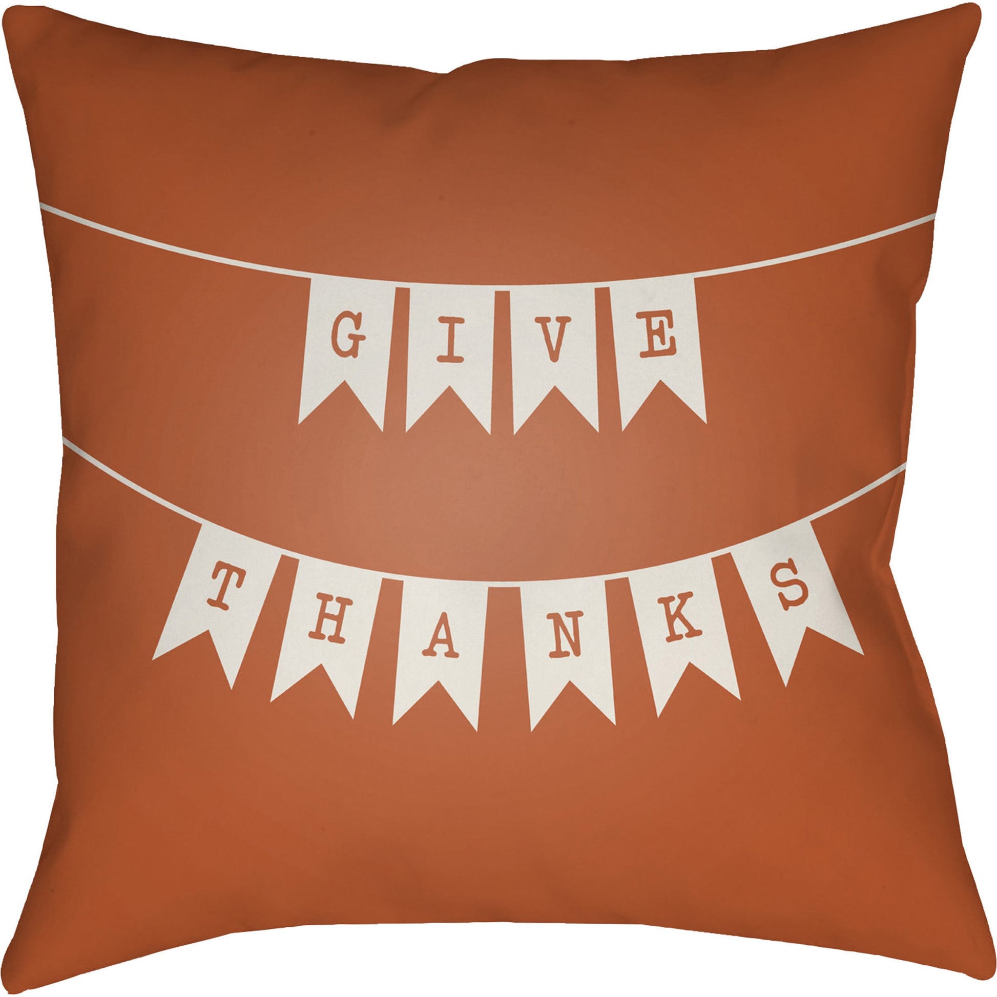 Banner Pillow - 24786 by Livabliss. Made from front: 100% polyester, back: 100% polyester in a modern style.