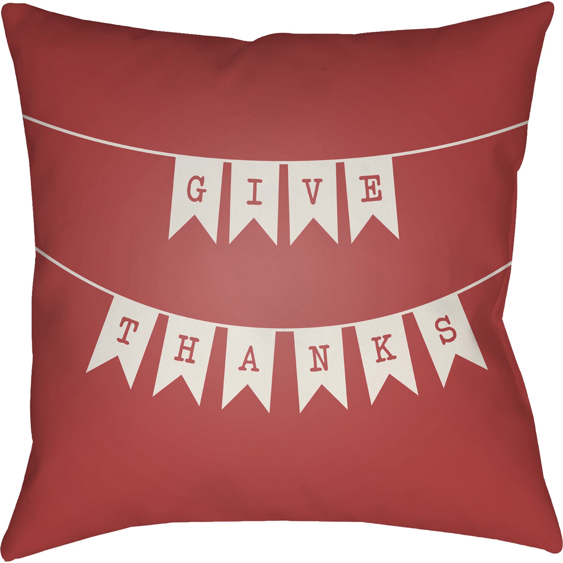 Banner Pillow - 24786 by Livabliss. Made from front: 100% polyester, back: 100% polyester in a modern style.