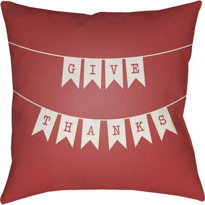 Banner Pillow - 24786 by Livabliss. Made from front: 100% polyester, back: 100% polyester in a modern style.
