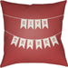 Banner Pillow - 24786 by Livabliss. Made from front: 100% polyester, back: 100% polyester in a modern style.