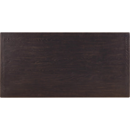 Driftwood Executive Desk by Hooker Furniture. Made from oak solids, oak veneers in a transitional style.