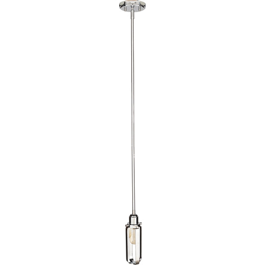 Barney Pendant by Surya in fixture: metallic - nickel, base: metallic - nickel and polishedpolished. Made from fixture: metal in a eclectic & global style.