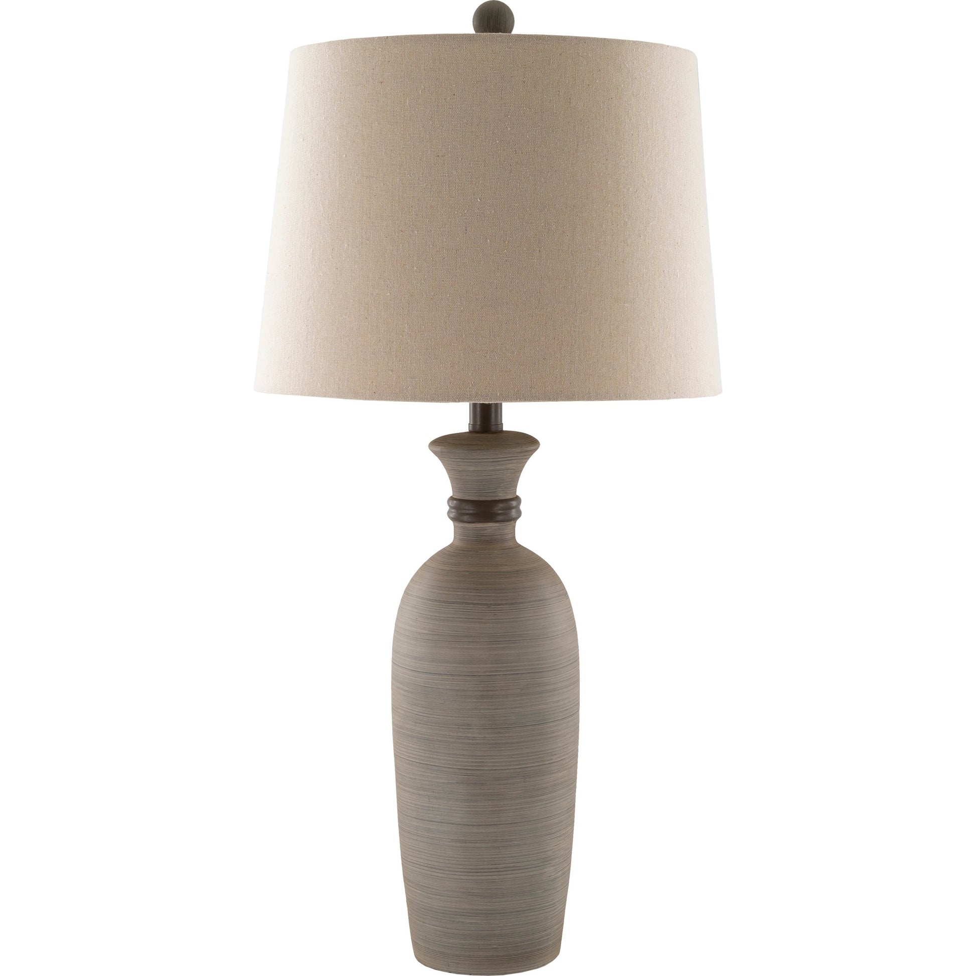 Abellona - 25425 by Livabliss in grey, sage and hand finishedhand finished. Made from linen, polyester, metal in a transitional style.