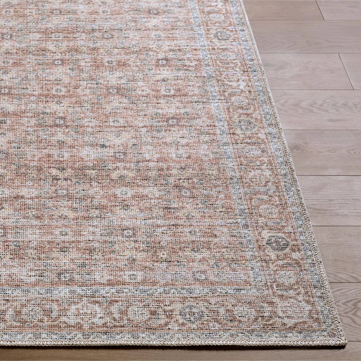 002 SI-2632404,SI-2632405,SI-2632406,SI-2632407,SI-2632408,SI-2632409 | Closeup | Aureta BOAU-2300 Rug by Becki Owens x Livabliss. Made from polyester in a unique style.