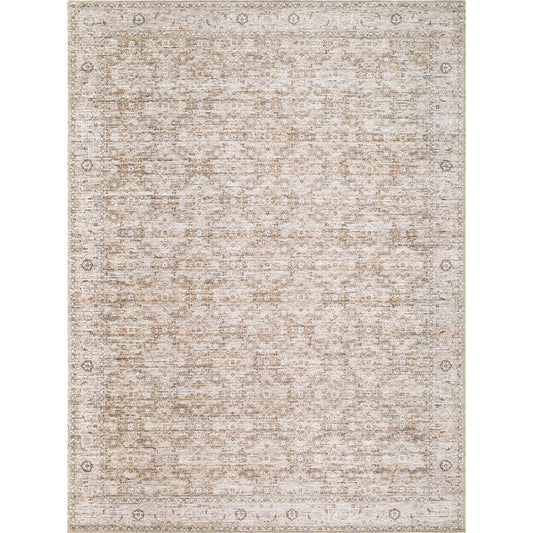 000 SI-2632416,SI-2632418,SI-2632419,SI-2632421 | Primary Silo | Aureta BOAU-2302 Rug by Becki Owens x Livabliss in taupe ivory sandstone. Made from polyester in a unique style.