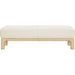 Bradly Bench by Becki Owens x Surya. Made from polyester, red oak, polyester wrapped foam in a unique style.