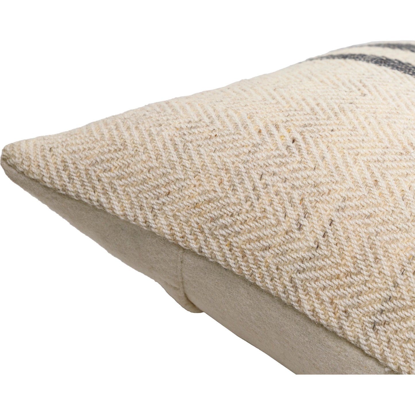 003 SI-2132046,SI-2132047,SI-2132049,SI-2132050,SI-2132052,SI-2132053 | Closeup | Brett Pillow - 496154 by Becki Owens x Livabliss. Made from front: 100% wool, back: 70% wool, 30% nylon in a modern style.