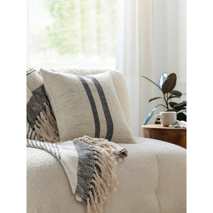 Brett Pillow - 496154 by Becki Owens x Livabliss. Made from front: 100% wool, back: 70% wool, 30% nylon in a modern style.