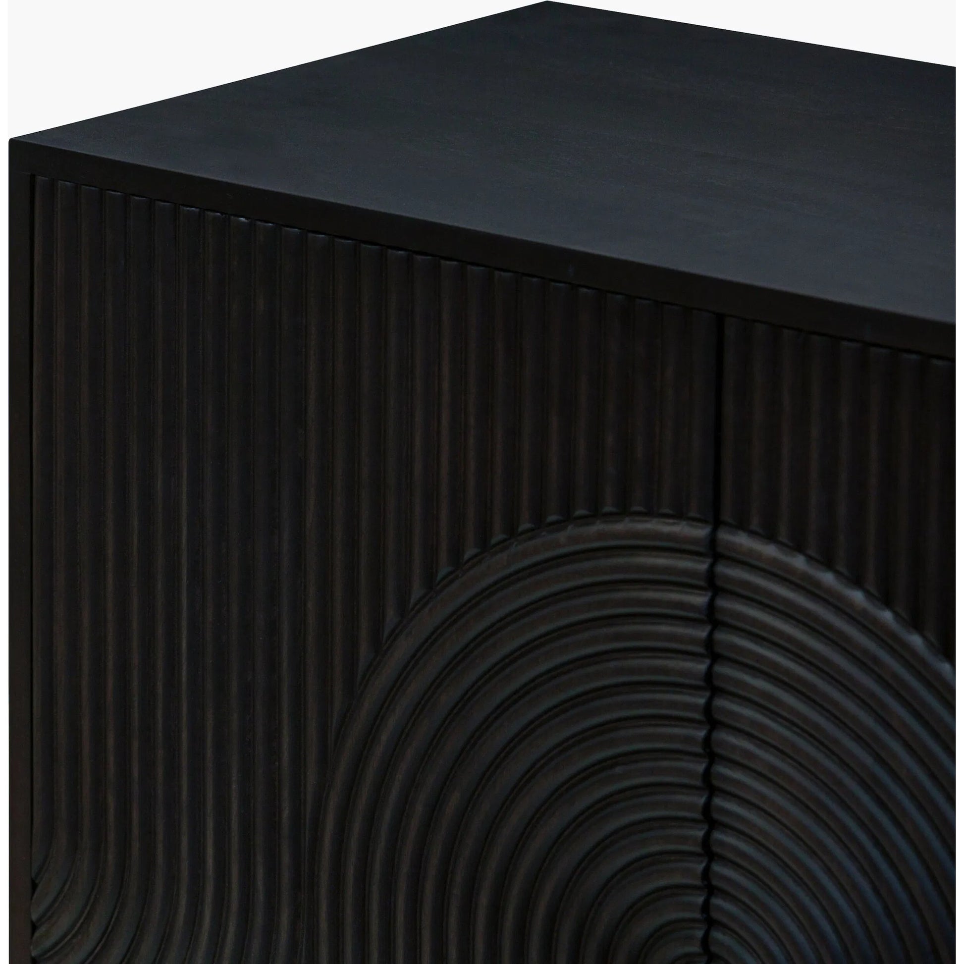 Ceilo Cabinet by Becki Owens x Livabliss in lacquered. Made from mango wood in a transitional style.