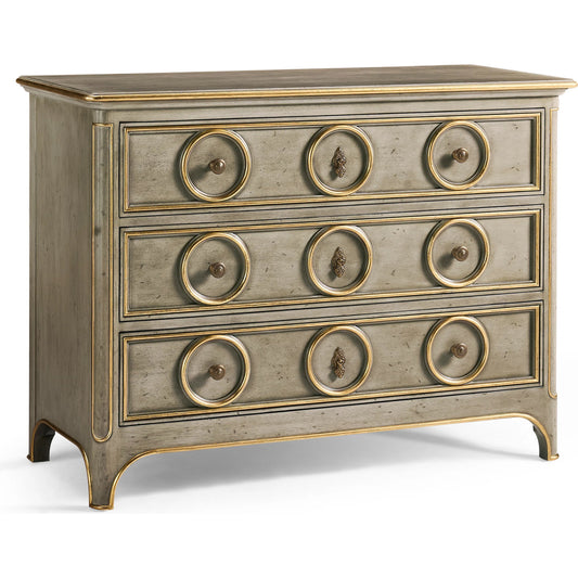 Buckingham Accent Dresser by Jonathan Charles in buckingham grey. Made from acacia in a traditional style.