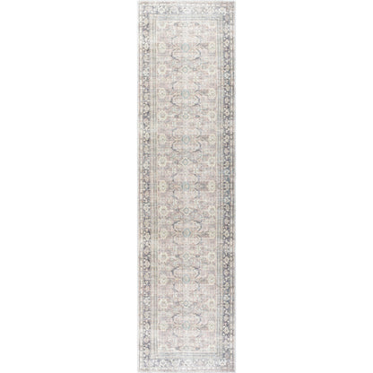 Darling Rug - 527090 by Becki Owens x Livabliss in brown, charcoal, beige, tan, sage, white. Made from polyester in a unique style.