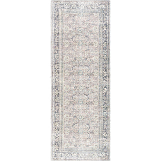 Darling Rug - 527090 by Becki Owens x Livabliss in brown, charcoal, beige, tan, sage, white. Made from polyester in a unique style.