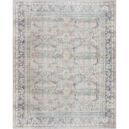 Darling Rug - 527090 by Becki Owens x Livabliss in brown, charcoal, beige, tan, sage, white. Made from polyester in a unique style.