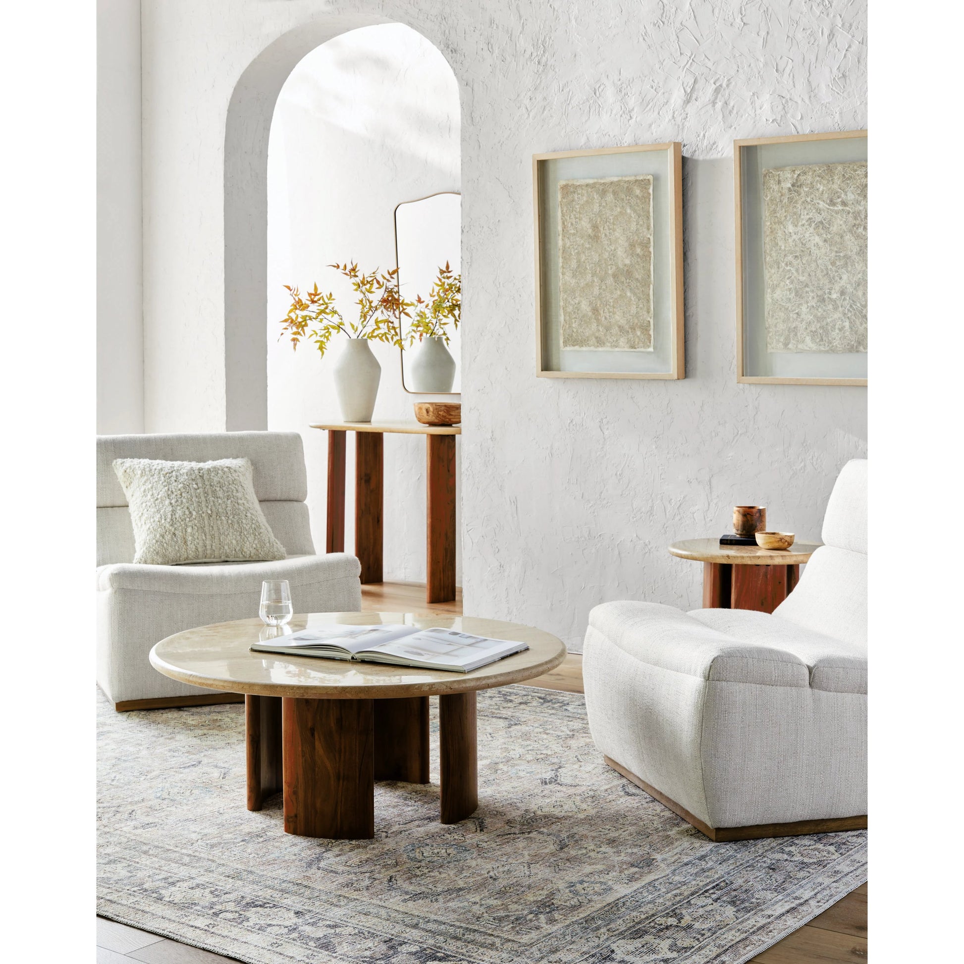 Darling Rug - 527090 by Becki Owens x Livabliss in brown, charcoal, beige, tan, sage, white. Made from polyester in a unique style.