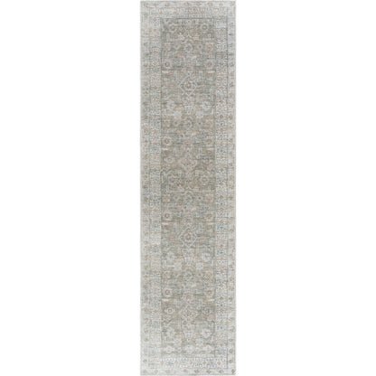 Darling Rug - 527923 by Becki Owens x Livabliss in sterling grey, metallic - silver, light silver, prairie dust, grey, khaki. Made from polyester in a unique style.
