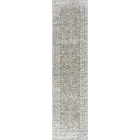 Darling Rug - 527923 by Becki Owens x Livabliss in sterling grey, metallic - silver, light silver, prairie dust, grey, khaki. Made from polyester in a unique style.