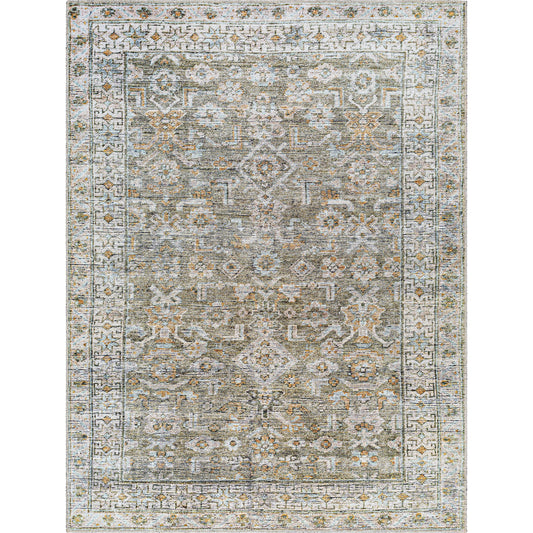 Darling Rug - 527923 by Becki Owens x Livabliss in sterling grey, metallic - silver, light silver, prairie dust, grey, khaki. Made from polyester in a unique style.