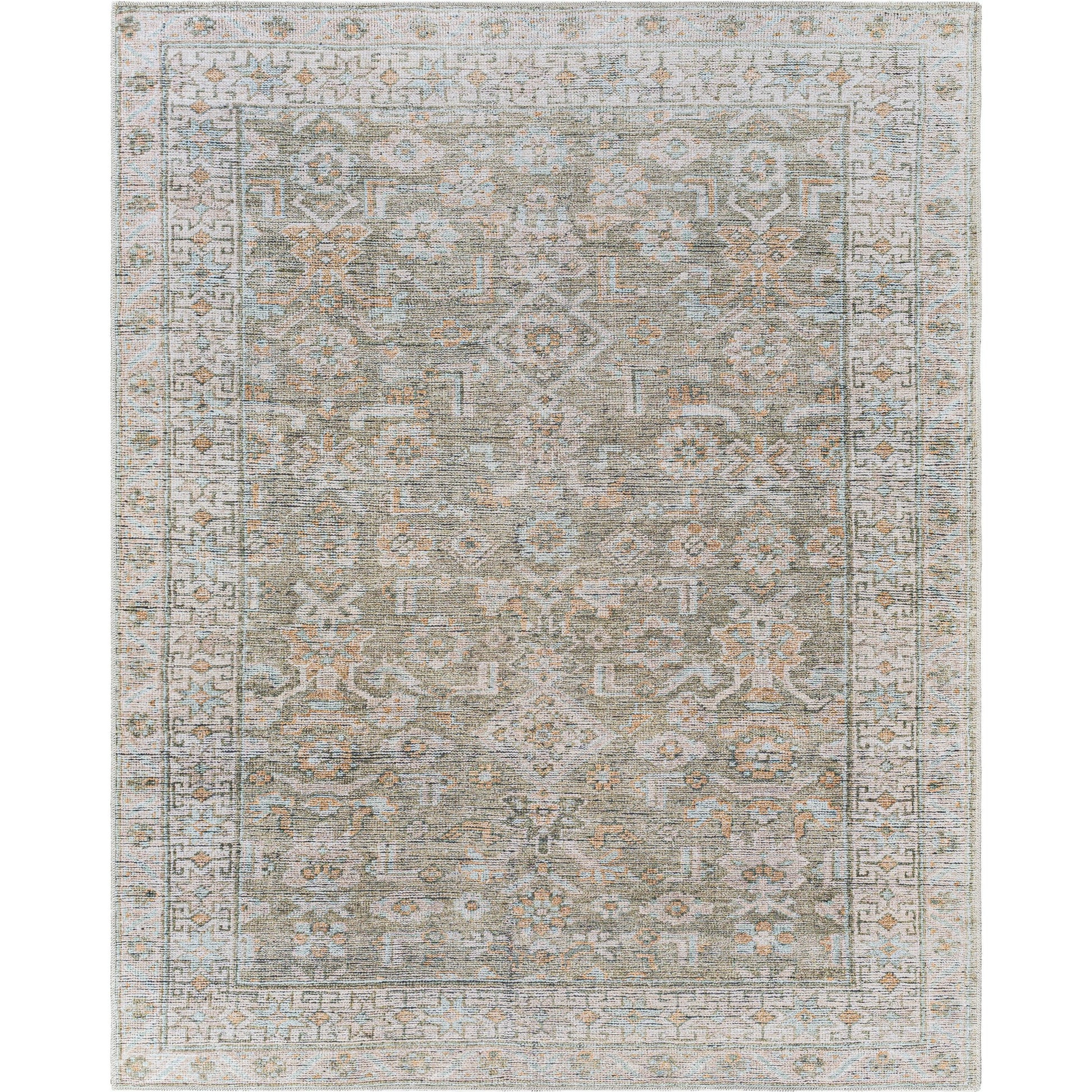 Darling Rug - 527923 by Becki Owens x Livabliss in sterling grey, metallic - silver, light silver, prairie dust, grey, khaki. Made from polyester in a unique style.