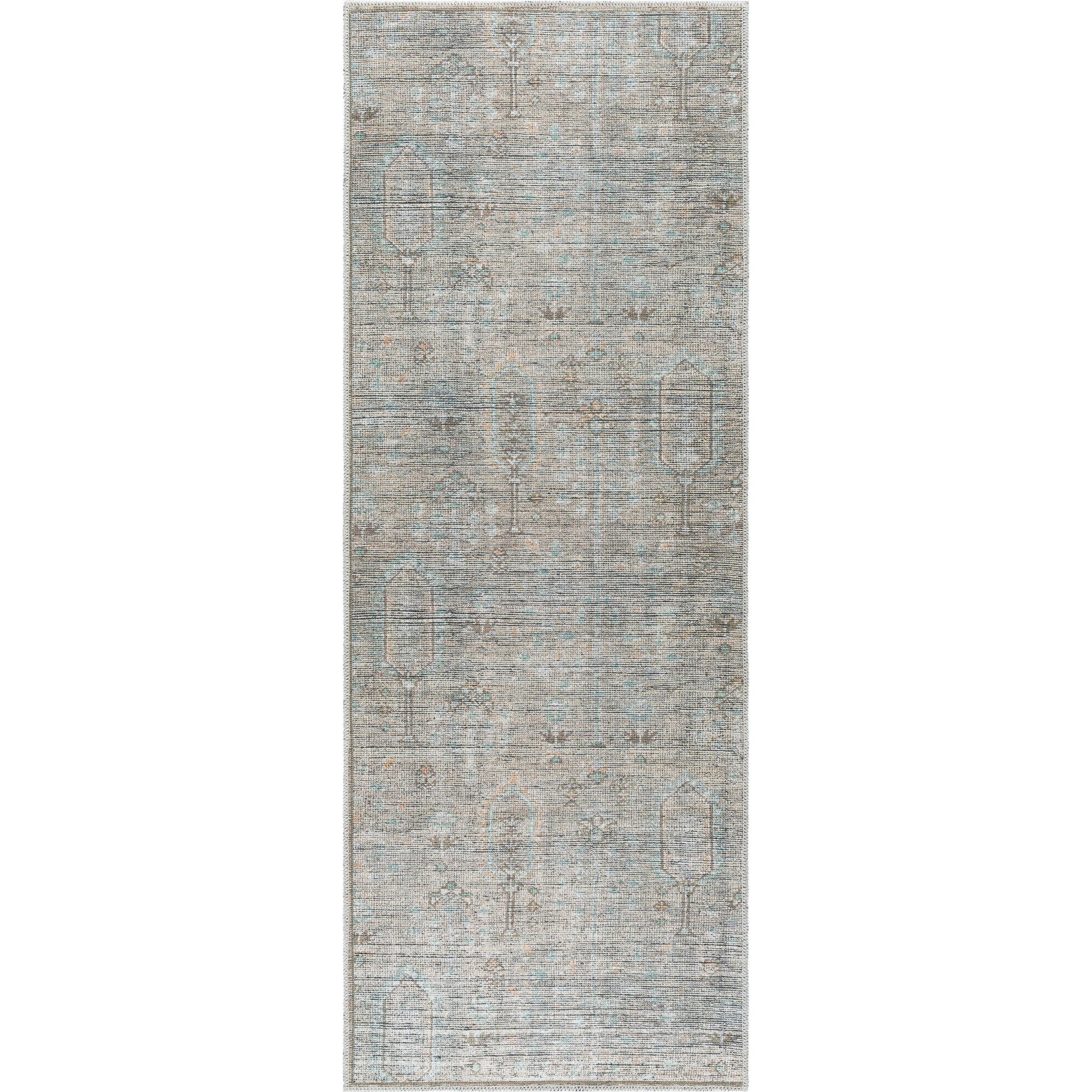 Darling Rug - 527931 by Becki Owens x Livabliss in metallic - silver, grey, prairie dust, sterling grey. Made from polyester in a unique style.