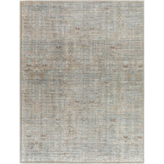 Darling Rug - 527931 by Becki Owens x Livabliss in tan, olive, white, seafoam, burnt orange, black. Made from polyester in a unique style.