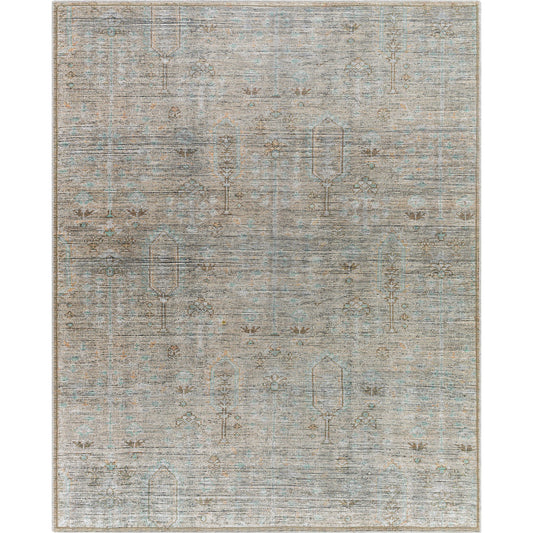 Darling Rug - 527931 by Becki Owens x Livabliss in tan, olive, white, seafoam, burnt orange, black. Made from polyester in a unique style.