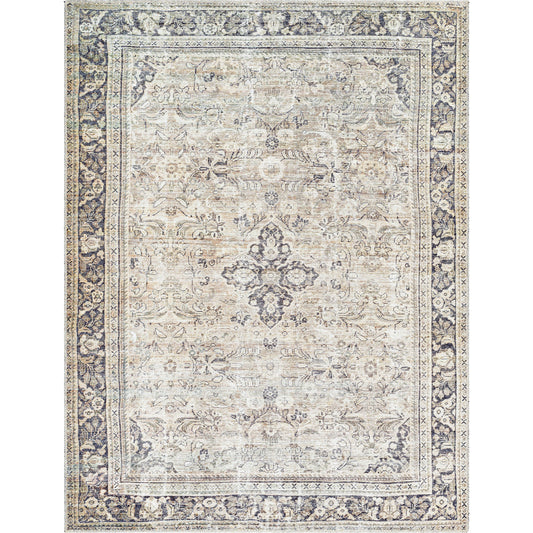 Darling Rug - 527947 by Becki Owens x Livabliss in tan, black, sage, brown, white, burnt orange. Made from polyester in a unique style.