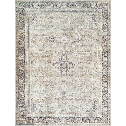 Darling Rug - 527947 by Becki Owens x Livabliss in tan, black, sage, brown, white, burnt orange. Made from polyester in a unique style.
