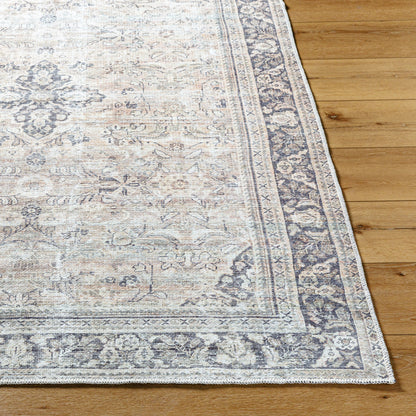 Darling Rug - 527947 by Becki Owens x Livabliss in tan, black, sage, brown, white, burnt orange. Made from polyester in a unique style.