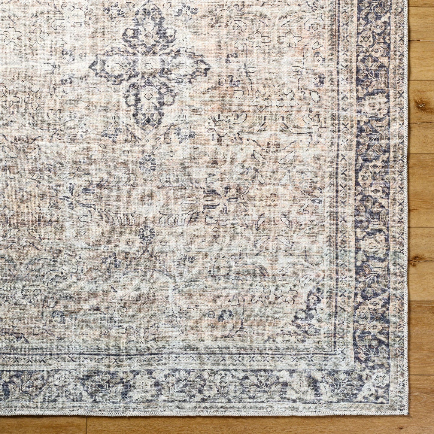 009 SI-2167908,SI-2167909,SI-2167910,SI-2167911,SI-2167912,SI-2167913 | Closeup | Darling Rug - 527947 by Becki Owens x Livabliss in tan, black, sage, brown, white, burnt orange. Made from polyester in a unique style.