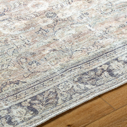 Darling Rug - 527947 by Becki Owens x Livabliss in tan, black, sage, brown, white, burnt orange. Made from polyester in a unique style.