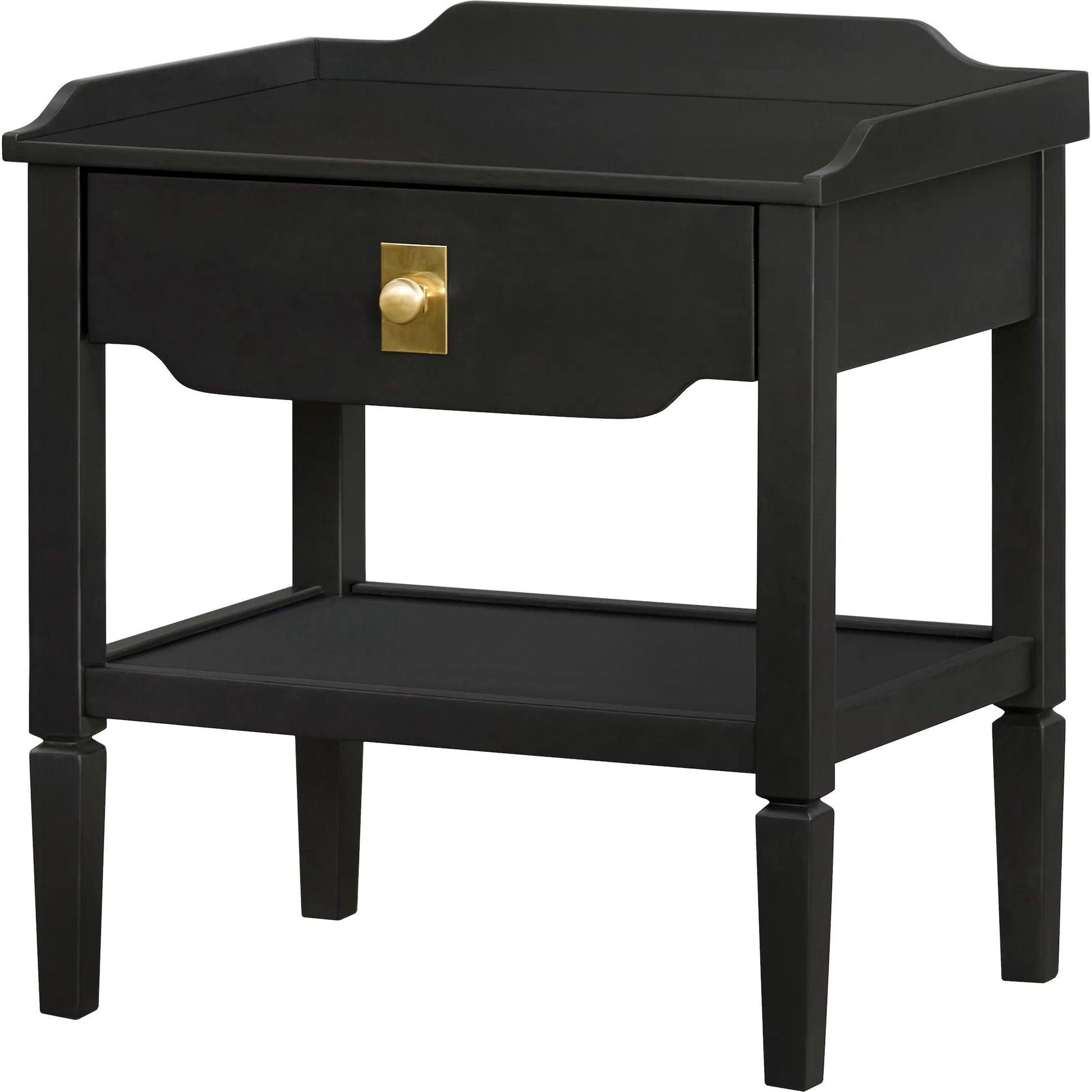 Doheny End Table by Becki Owens x Livabliss in painted. Made from mdf, rubber wood in a modern style.
